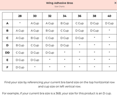 Wing Adhesive Bra - Sand - NKIN