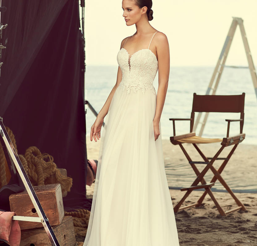 Sweetheart Lace Bodice Mikaella (Size 4) - NKIN