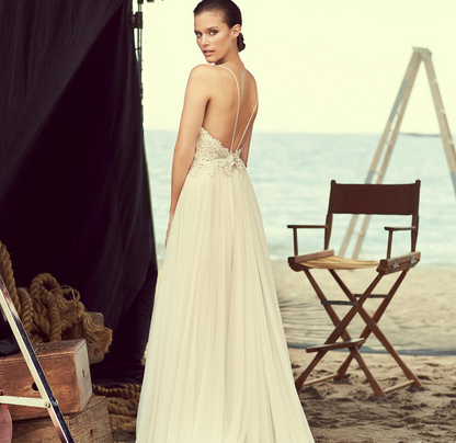 Sweetheart Lace Bodice Mikaella (Size 4) - NKIN