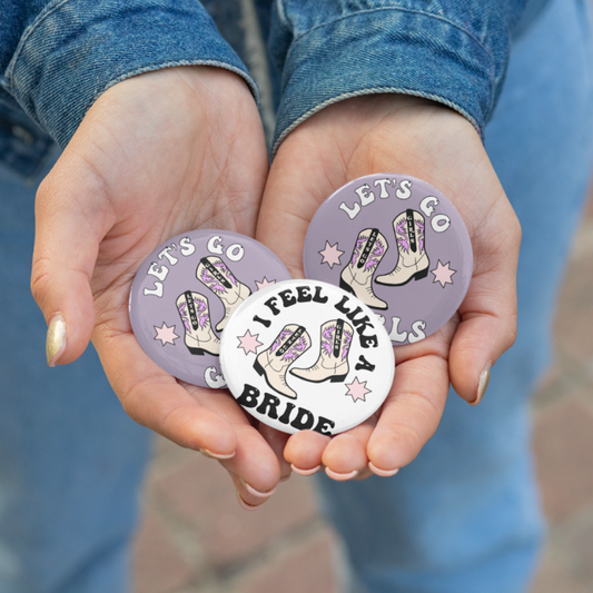 Buttons - Let's Go Girls - NKIN