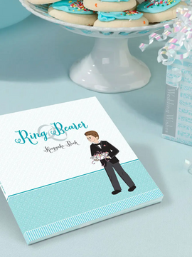 Light Blue Ring Bearer Keepsake Book