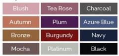 Allure color chart