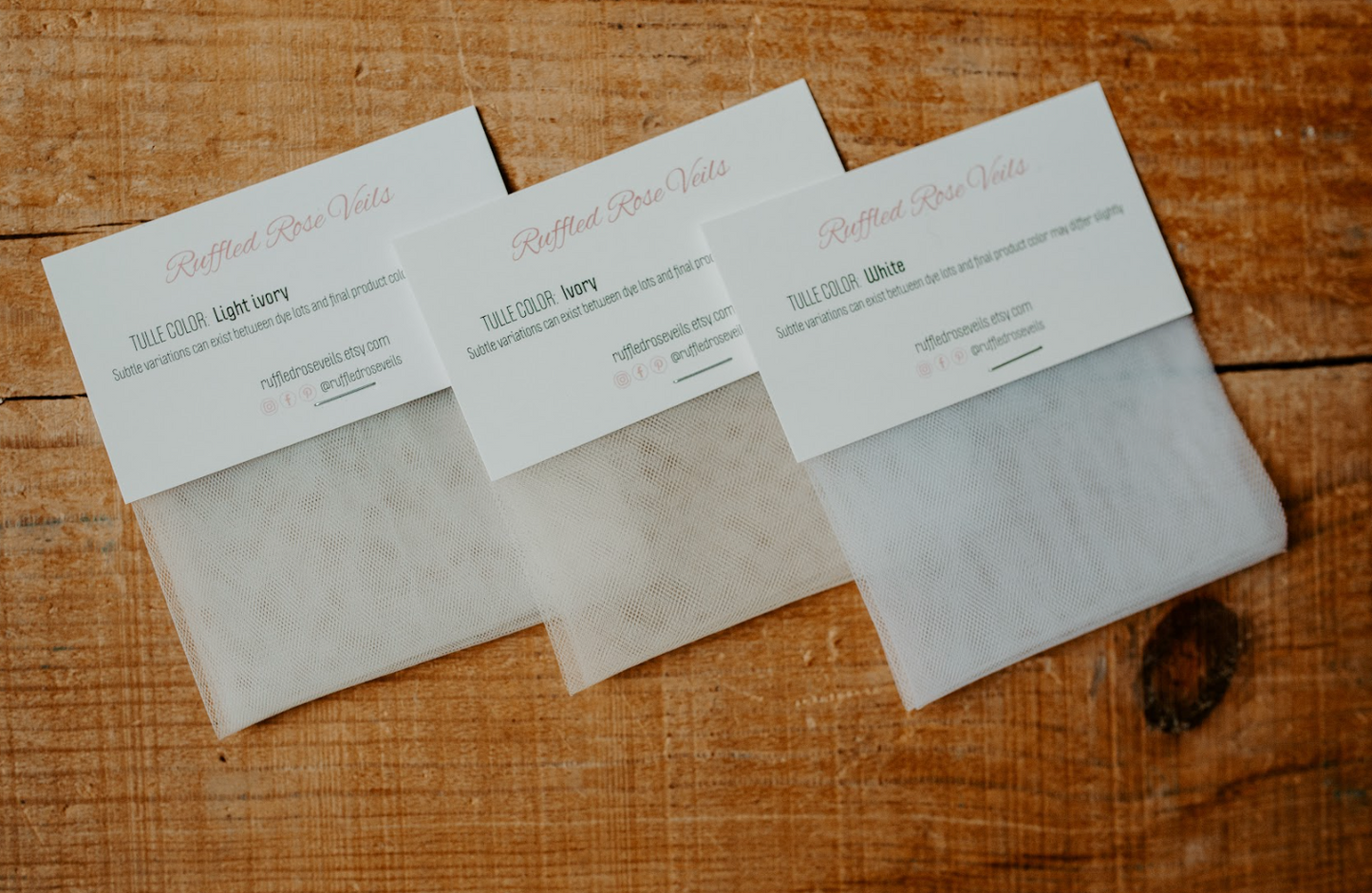 Soft Crystal Veil Hair Tie For Ponytail or Bun