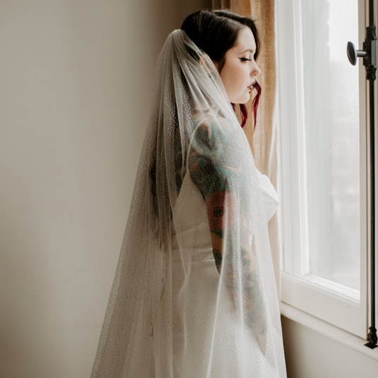 Sparkly Glitter Veil