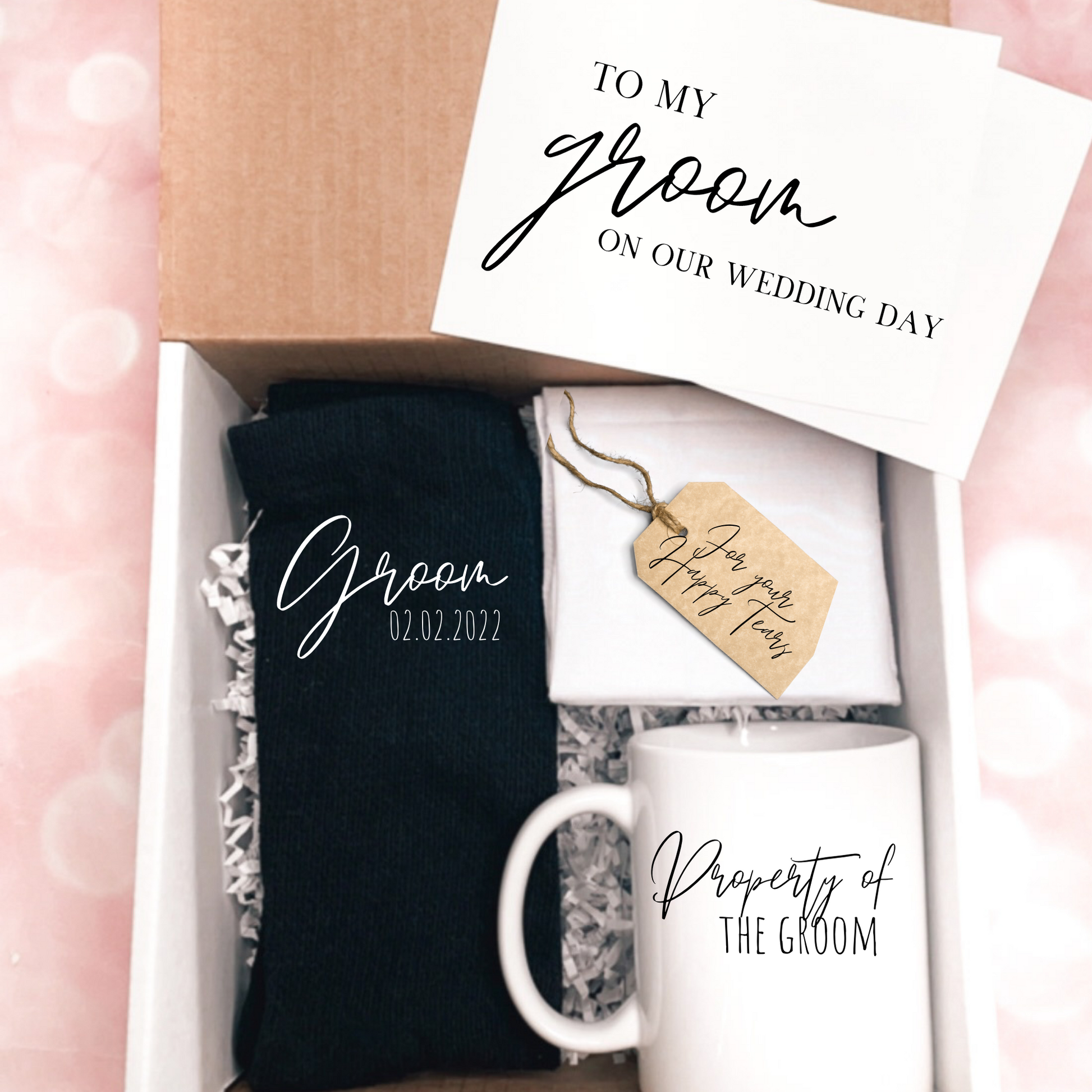 To my Groom Wedding Day Gift Set - NKIN