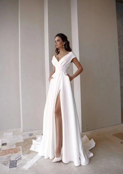 Elma by Romanova - full body front view with hands in pockets.