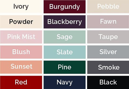 Allure color chart
