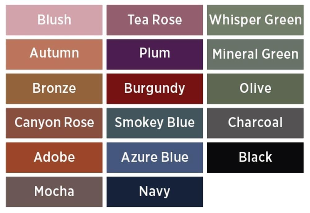 Allure color chart