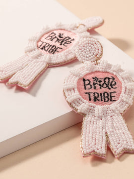 Oversized BRIDE TRIBE Earrings