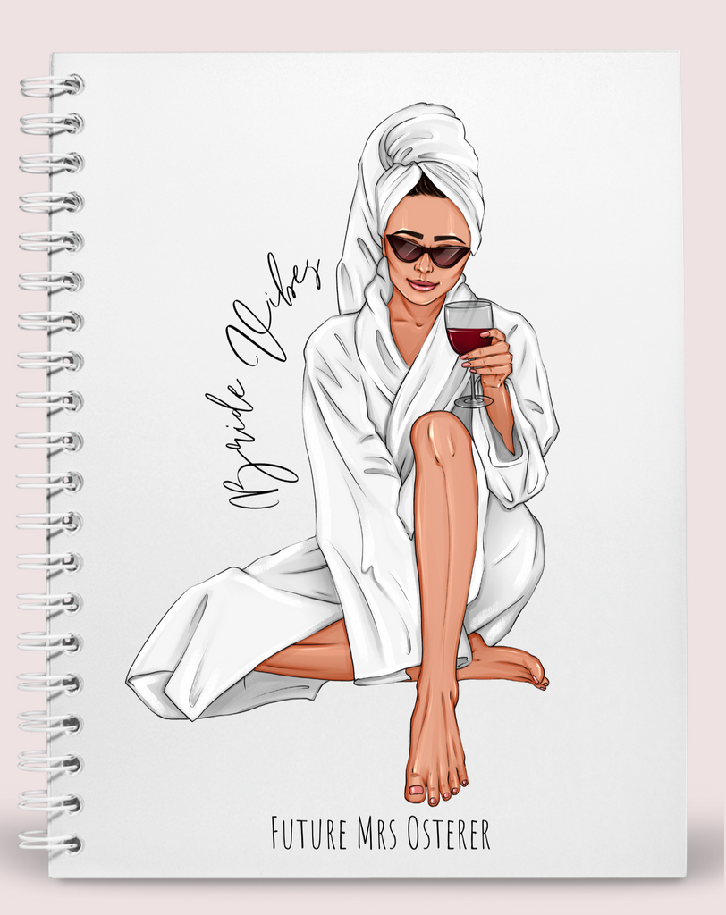 Bride Vibes - Personalized Notebook - NKIN