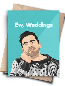 Funny Wedding Card - Schitt's Funny Engagement Card