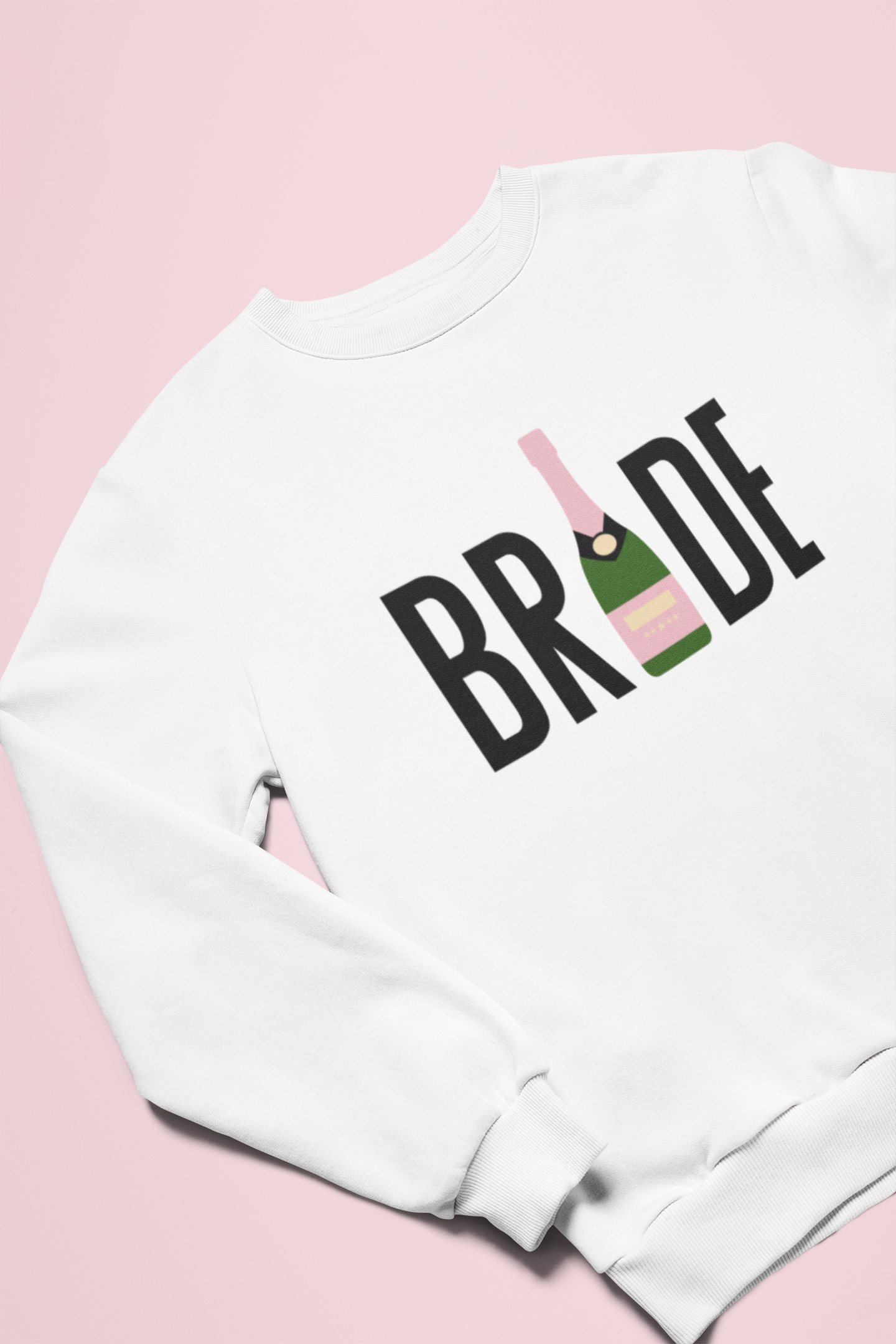Champagne Bride Crewneck Sweater - NKIN