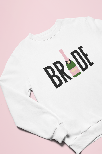 Champagne Bride Crewneck Sweater - NKIN