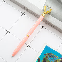 Polka Dot Coral Pink Accent Guestbook Pen - NKIN