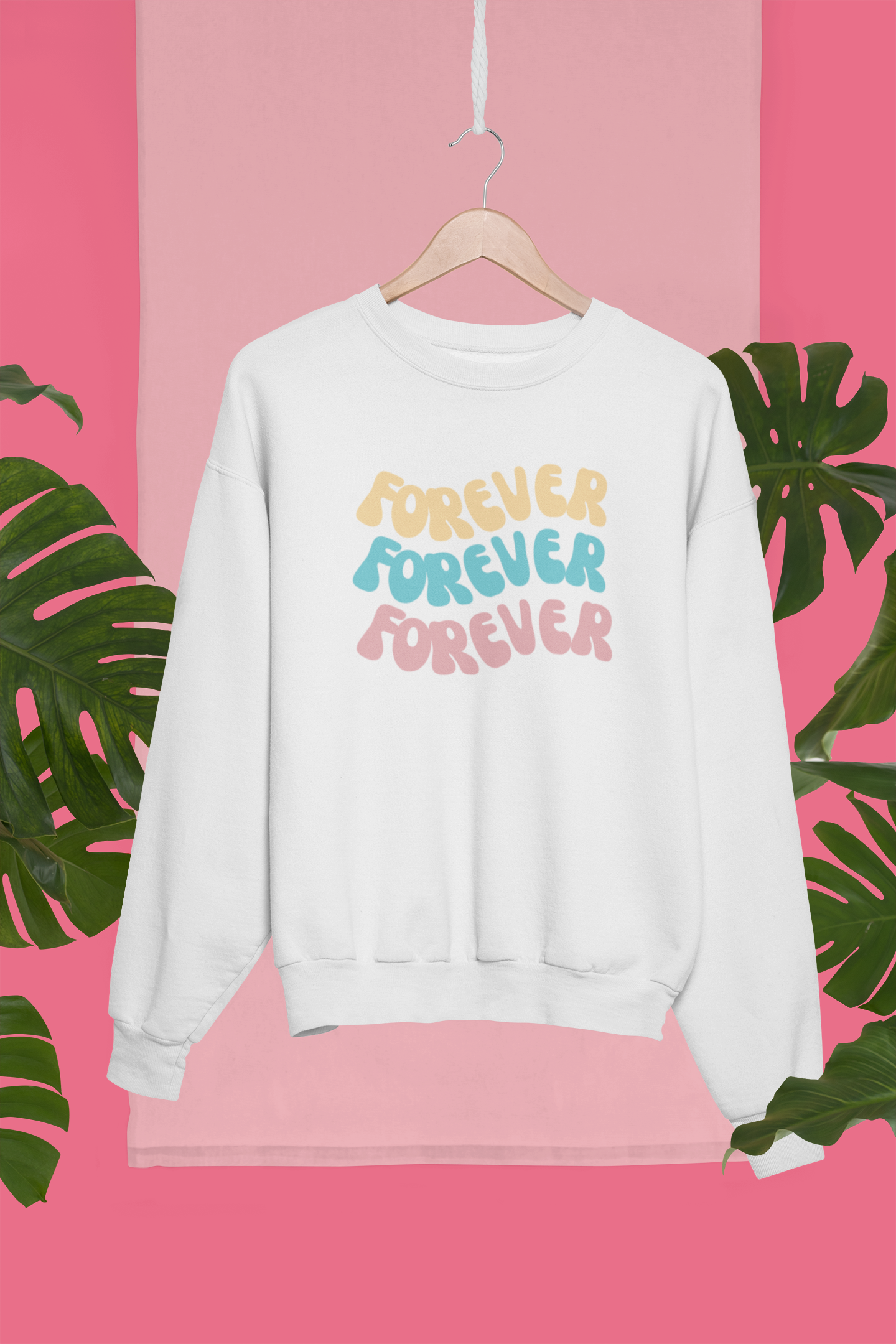 Pastel crewneck store