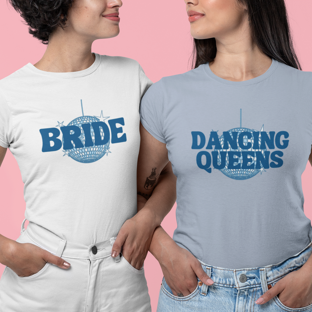 Disco Dancing Queens Bachelorette Tees - NKIN