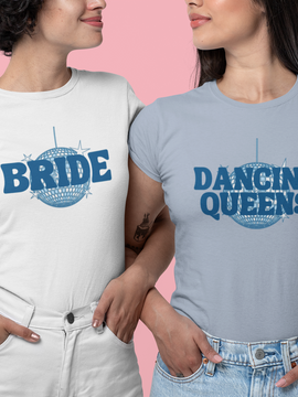 Disco Dancing Queens Bachelorette Tees