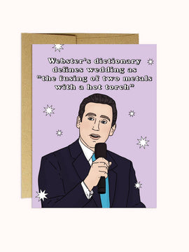 Michael Scott | Wedding Card