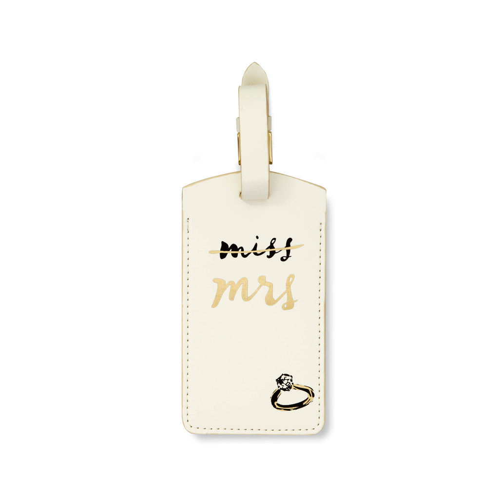 kate to mrs Luggage Tag, Miss To Mrs. - NKIN