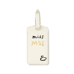kate to mrs Luggage Tag, Miss To Mrs. - NKIN