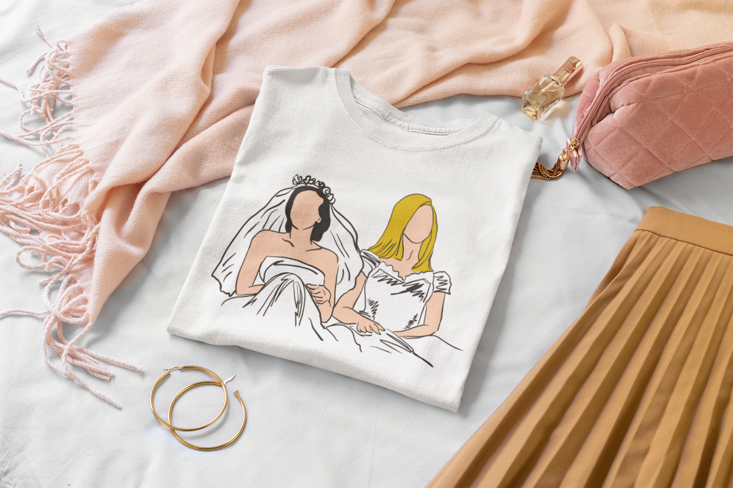 Bride + Best Friend Tee - NKIN