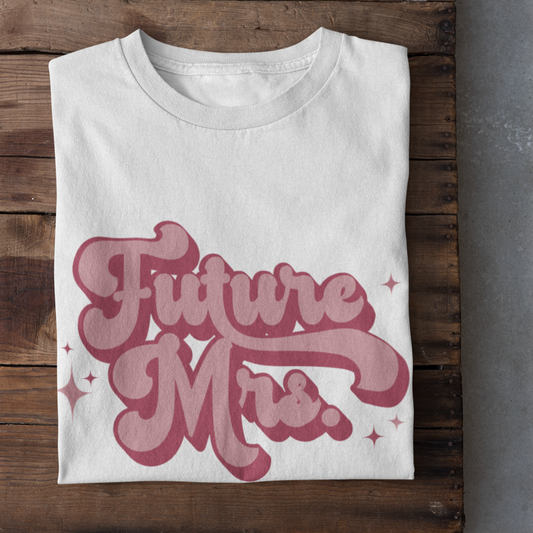 Future Mrs Retro Bride Tee - NKIN