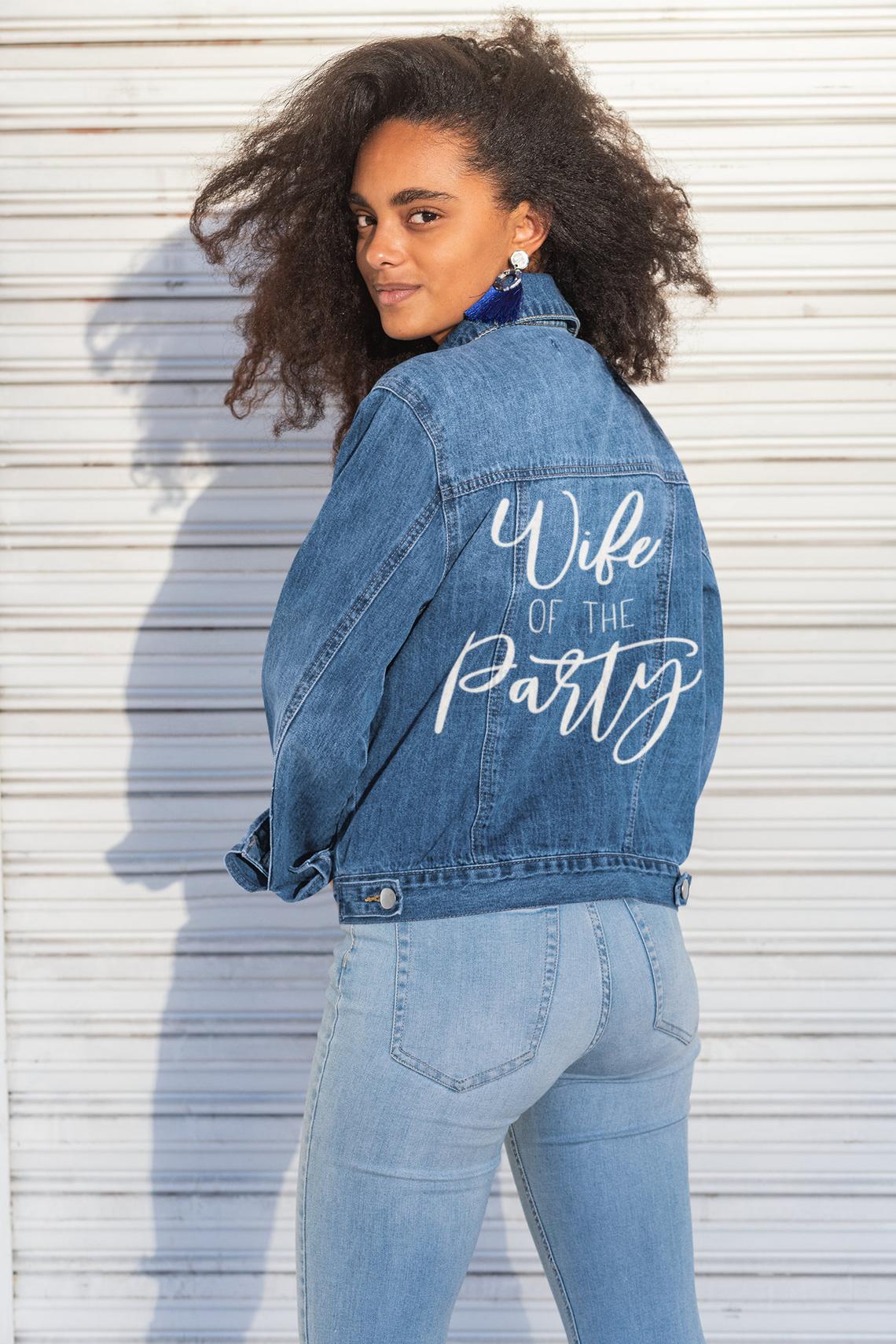 DIY Wedding Jean Jacket - NKIN