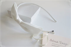 Bridal Oversized Bow Headband - NKIN