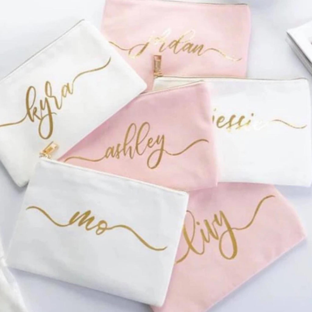 Personalized Name Makeup Bags - NKIN