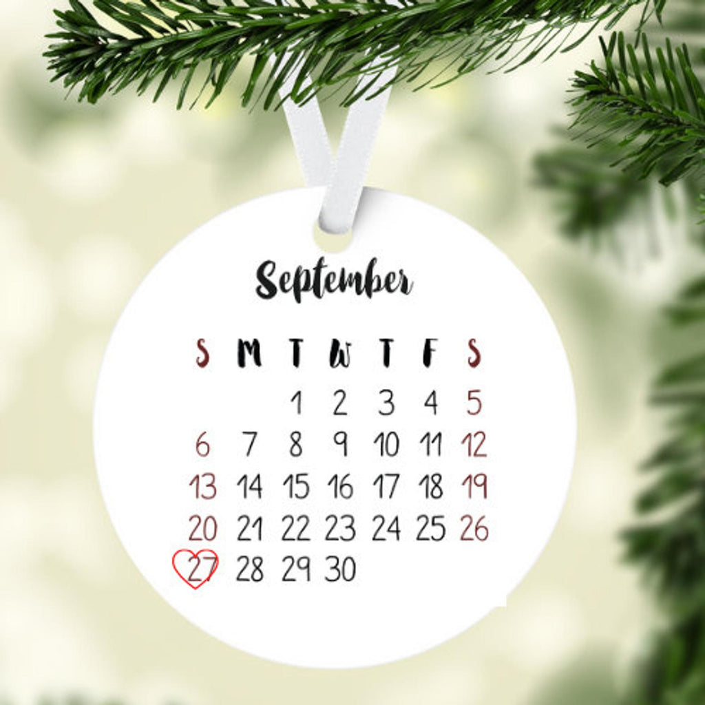 Calendar Ornament - NKIN