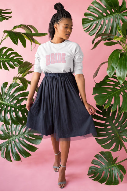 Varsity Bride Pink Crewneck - NKIN
