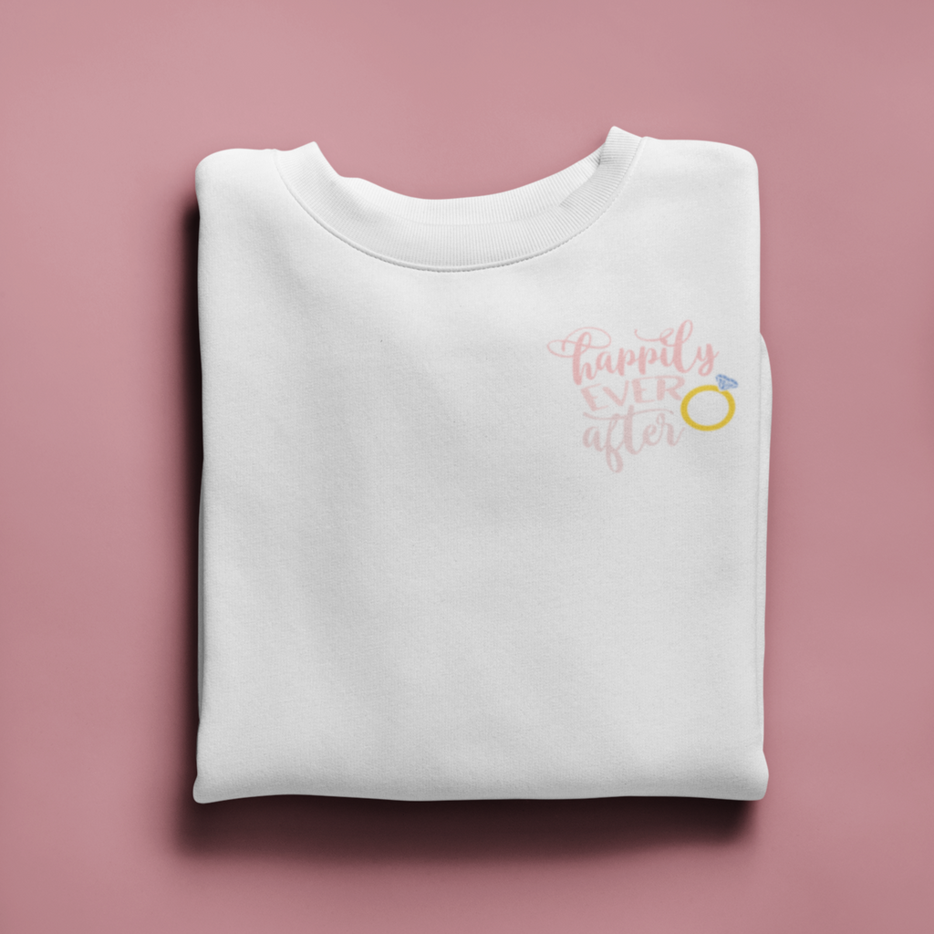 Happily Ever After Embroidered Crewneck - NKIN