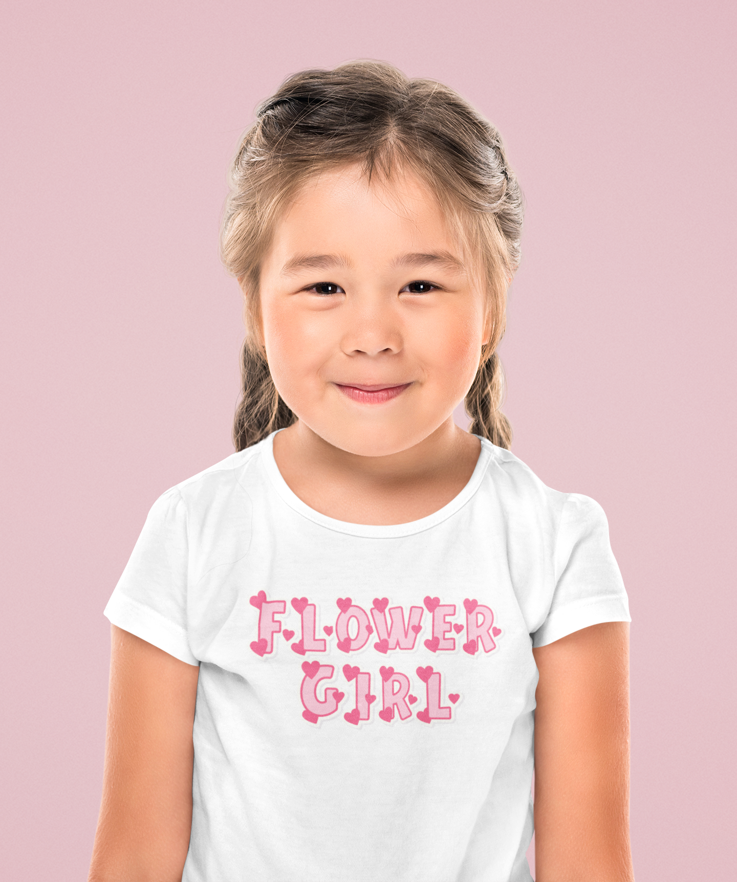 Flower Girl Heart T-Shirt - NKIN