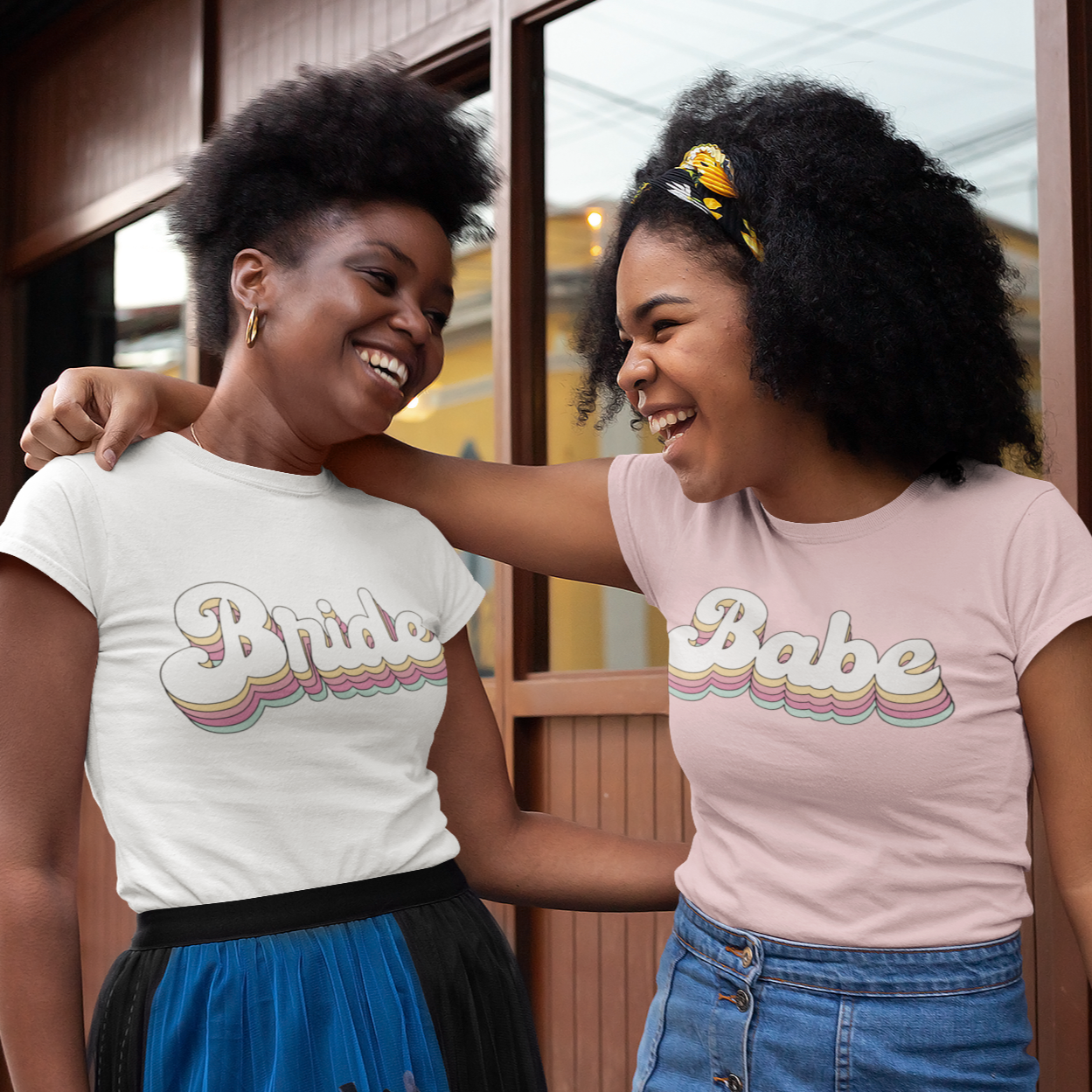 Retro Bride Babe Tee - NKIN