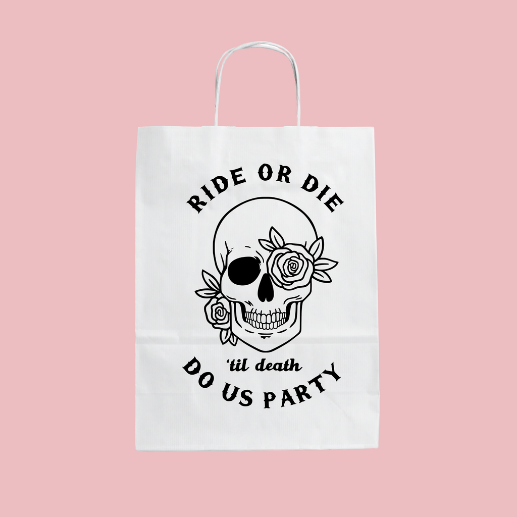 Ride or Die Wedding Party Bag - NKIN