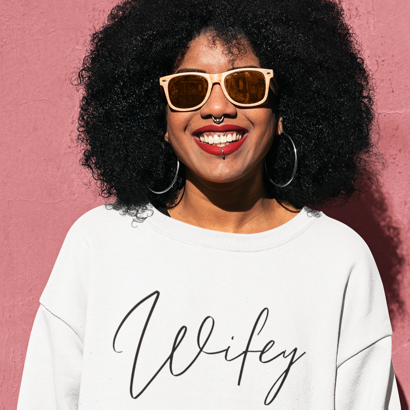 Wifey Crewneck Sweater - NKIN
